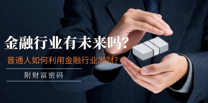 公众号付费文章：金融行业有未来吗？普通人如何利用金融行业发财?(附财富密码)-追梦聊项目