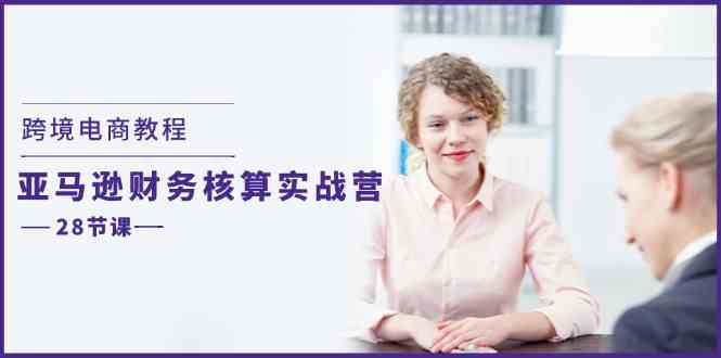跨境电商教程：亚马逊财务核算实战营（28节课）-追梦聊项目