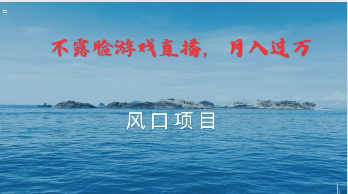 不露脸不出镜，玩转找茬游戏，普通人实现月入过万的好项目-追梦聊项目