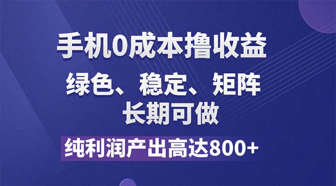 （11976期）纯利润高达800+，手机0成本撸羊毛，项目纯绿色，可稳定长期操作！-追梦聊项目