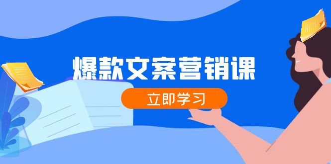 爆款文案营销课：公域转私域，涨粉成交一网打尽，各行业人士必备-追梦聊项目