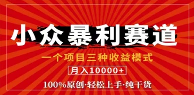 视频号最新爆火赛道，三种可收益模式，0粉新号条条原创条条热门 日入1000+-追梦聊项目