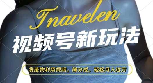 视频号新玩法，废物利用视频，撸分成收益，轻松月入过W【揭秘】-追梦聊项目