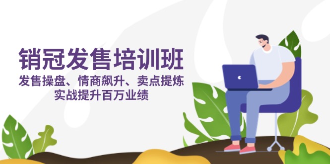 销冠 发售培训班：发售 操盘+情商 飙升+卖点 提炼，实战提升百万业绩-追梦聊项目
