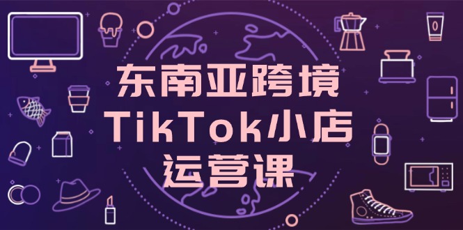 东南亚跨境TikTok小店运营课，掌握店铺设置与流量转化核心技巧-追梦聊项目