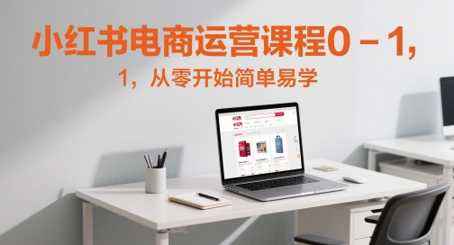 小红书电商运营课程0-1，从零开始简单易学-追梦聊项目