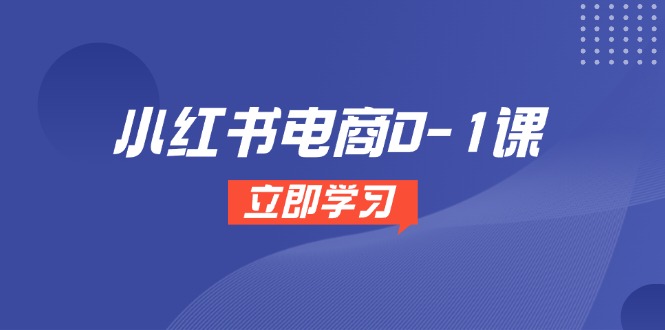 小红书电商0-1课，开店选品全流程，多平台素材处理与爆款笔记制作-追梦聊项目