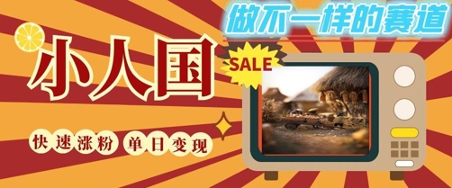 DeepSeek+绘图+视频制作小人国微观视频，小白轻轻松松上手，条条爆款，条条变现，单日就能收益-追梦聊项目