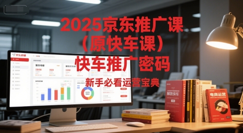 2025京东推广课(原快车课)解锁京东快车推广密码，新手必看运营宝典-追梦聊项目