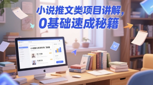 小说推文类项目讲解，0 基础速成秘籍-追梦聊项目