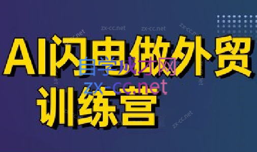 大卫·AI闪电做外贸训练营(更新6月)-追梦聊项目