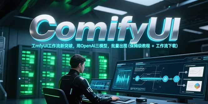 ComfyUI工作流新突破，用OpenAI三模型，批量出图(保姆级教程+工作流下载-追梦聊项目