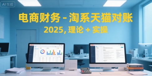 电商财务-淘系天猫对账2025，理论+实操-追梦聊项目