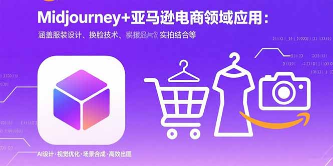 Midjourney+电商领域商业应用：涵盖服装设计、换脸技术、实拍结合等-追梦聊项目