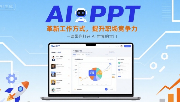 AI+PPT：革新工作方式，提升职场竞争力，一课带你打开 AI 世界的大门-追梦聊项目